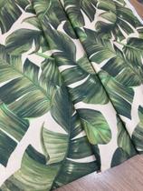 Tecido Impermeável Waterhavana Tropical Folhagem 1MetroX140cm