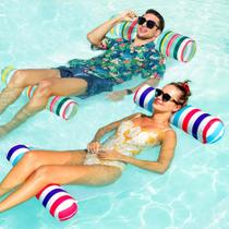 Tecido inflável Pool Floats FindUwill, pacote com 2 unidades para adultos