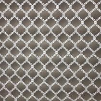 Tecido Jacquard Cotone Estampado Arabesco Cinza - 1,40m de Largura