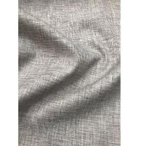 Tecido Jacquard Estampado Falso Liso Cinza - 1,40m de Largura
