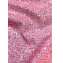 Tecido Jacquard Estampado Falso Liso Rosa - 1,40m de Largura