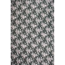 Tecido Jacquard Estampado Folhas Verde Musgo - 1,40m de Largura Tecido Jacquard Estampado Folhas Verde Musgo - 1,40m de Largura