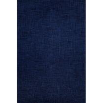 Tecido Jacquard Estampado Liso Azul Marinho - 1,40m de Largura