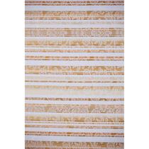 Tecido Jacquard Estampado Listrado Amarelo - 1,40m de Largura