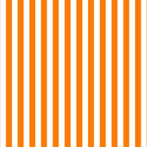 Tecido Jacquard Estampado Listrado Laranja - 2,80m de Altura (Desenho Sentido Largura)