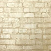 Tecido Jacquard Estampado Parede de Tijolos Canjiquinha (Desenho sentido largura) - 2.80m de Largura