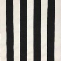 Tecido Jacquard Estampado Preto e Branco Listrado - 1.40m de Largura