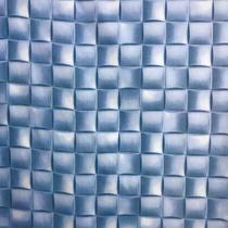 Tecido Jacquard Estampado Textura 3D Azul - 2.80m de Largura