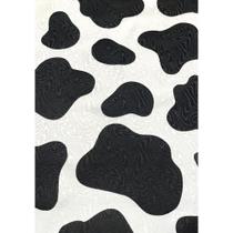 Tecido Jacquard Estampado Vaquinha - 1,40m de Largura