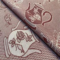 Tecido Jacquard Fio Tinto Bule Vinho - 2,80m de Largura Tecido Jacquard Fio Tinto Bule Vinho - 2,80m de Largura