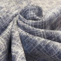 Tecido Jacquard Fio Tinto Falso Liso Azul - 2,80m de Largura Tecido Jacquard Fio Tinto Falso Liso Azul - 2,80m de Largura