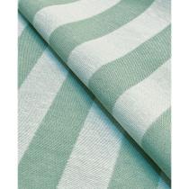 Tecido Jacquard Fio Tinto Listrado Verde e Branco - 2,80m de Largura Tecido Jacquard Fio Tinto Listrado Verde e Branco - 2,80m de Largura