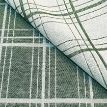 Tecido Jacquard Fio Tinto Xadrez Moderno Verde - 2,80m de Largura Tecido Jacquard Fio Tinto Xadrez Moderno Verde - 2,80m de Largura