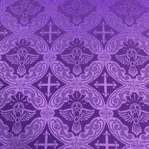 Tecido Jacquard Litúrgico Religioso para Igreja Altar Largura 2,80