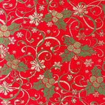 Tecido Jacquard Luxo Espírito Natalino - Largura 2.80m Tecido Jacquard Luxo Espírito Natalino - Largura 2.80m
