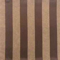 Tecido Jacquard Marrom com Bege Listrado 2.80m de Largura