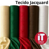Tecido Jacquard trabalhado 1 metro x 1,50 de Largura para Cortinas Toalhas e Decoração