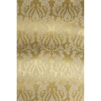 Tecido Jacquard Tradicional Adamascado Dourado - 2,80m de Largura