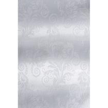 Tecido Jacquard Tradicional Arabesco Branco - 2,80m de Largura