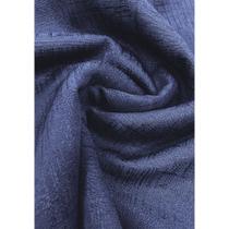 Tecido Jacquard Tradicional Falso Liso Azul Marinho - 2,80m de Largura