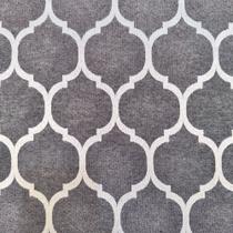 Tecido Jacquard Tradicional Geométrico Preto Acinzentado e Prata - 2,80m de Largura Tecido Jacquard Tradicional Geométrico Preto Acinzentado e Prata - 2,80m de Largura
