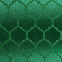 Tecido Jacquard Tradicional Geométrico Verde - 2,80m de Largura