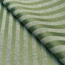 Tecido Jacquard Tradicional Listrado Estreito Verde Pistache - 2,80m de Largura