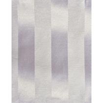 Tecido Jacquard Tradicional Listrado Prata - 2,80m de Largura