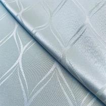 Tecido Jacquard Tradicional Losango Azul Bebê - 2,80m de Largura