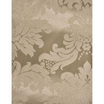Tecido Jacquard Tradicional Medalhão Bege Escuro (Fendi) - 2,80m de Largura Tecido Jacquard Tradicional Medalhão Bege Escuro (Fendi) - 2,80m de Largura