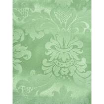 Tecido Jacquard Tradicional Medalhão Menta - 2,80m de Largura
