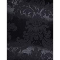 Tecido Jacquard Tradicional Medalhão Preto - 2,80m de Largura Tecido Jacquard Tradicional Medalhão Preto - 2,80m de Largura