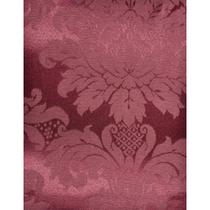 Tecido Jacquard Tradicional Medalhão Vinho Marsala - 2,80m de Largura