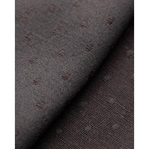 Tecido Jacquard Tradicional Poá Preto - 2,80m de Largura
