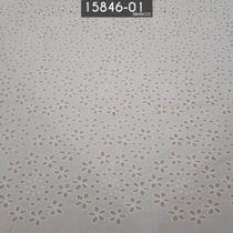 Tecido Laise Bordada 100% Algodão Branco
