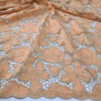 Tecido Laise Bordada Richelieu com acabamento duplo MT