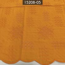 Tecido Laise (D1487-C) 100% Algodão Laranja