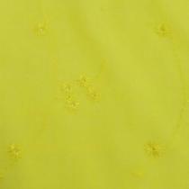 Tecido Laise Mista Poliester Amarelo Canario Tecido Laise Mista Poliester Amarelo Canario