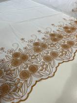 Tecido Laise Richilieu Barrada premium 100% algodão (1m x 1,30m)