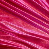Tecido Lame Com Brilho Metalizado - 2 Metros - Cor Rosa Pink