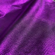 Tecido Laminado Metalizado Liso 1,40m Moda Luxo - Por metro