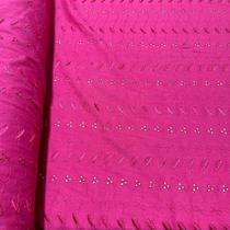 Tecido Lese Bordado Estrelinhas em Variadas Cores - 1,35m - 100% Algodão Laise