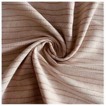 Tecido linho 1.40mts/larg cor crú c/listras bege metro Tecido linho 1.40mts/larg cor crú c/listras bege metro