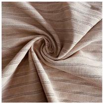 Tecido linho 1.40mts/larg cor crú c/listras pretas metro Tecido linho 1.40mts/larg cor crú c/listras pretas metro