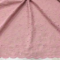 Tecido Linho Bordado 1 X 1,40 De Largura