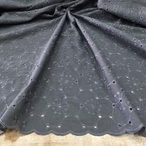 Tecido Linho Bordado 1 X 1,40 De Largura