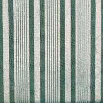 Tecido Linho Estampado Listrado Verde - 1,50m de Largura