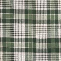 Tecido Linho Estampado Xadrez Verde - 1,50m de Largura