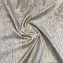 Tecido Linho Jacquard Folha 3,00x1,00m para Decoração de Cortinas e Roupas Tecido Linho Jacquard Folha 3,00x1,00m para Decoração de Cortinas e Roupas
