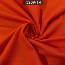 Tecido Linho Misto 62% Linho 38%Algodão Tangerina
